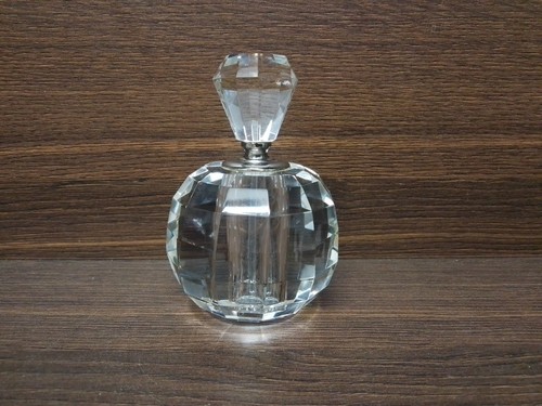 Crystal perfume bottle - perfume,