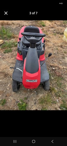 Ride lawn mower mountfield - ride,