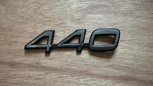 Volvo 440 badge emblem - 440,