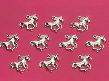 Tibetan Silver Horse Charms -