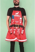Christmas Apron Santa Festive