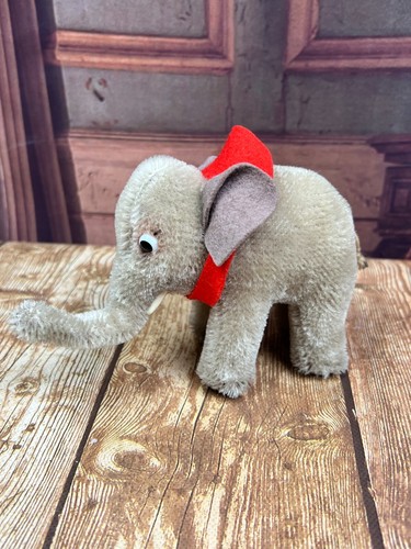 Vintage steiff mohair elephant - vintage,