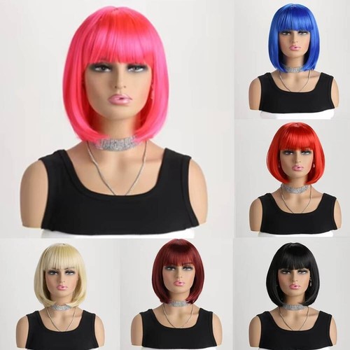 Short bob wig for women - short,