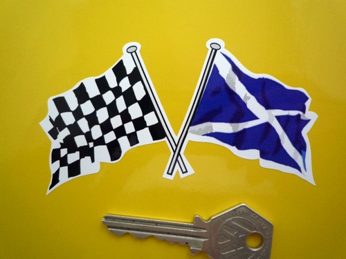 Scottish saltire chequered - scottish, &