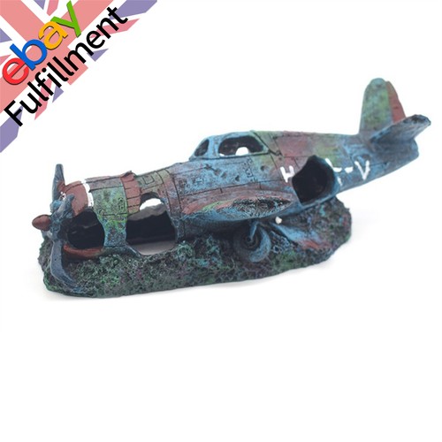 Fish tank plane decor aquarium - fish,