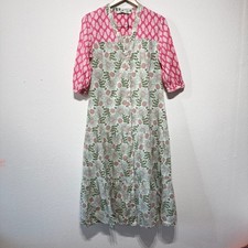 Zara White Pink Green Floral