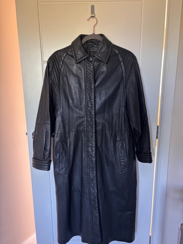 Ladies vintage leather long - ladies,