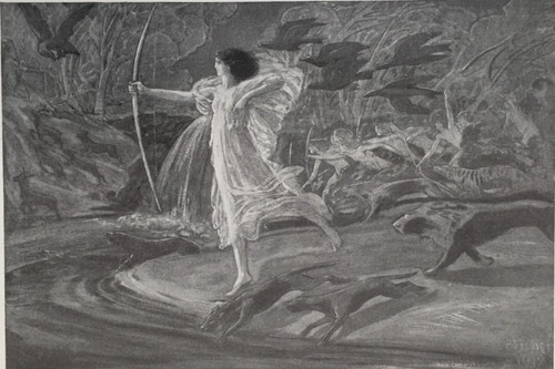 Art nouveau fairy mythical - art,