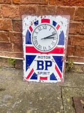 BP garage Clock, Early, Metal