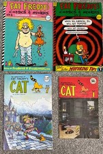 Fat Freddys Stories, no 1+2, Fat Freddys cat, no 1+7, Gilbert Shelton, various