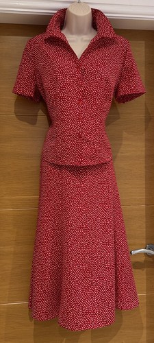 Eastex ladies red polka dot - ladies,