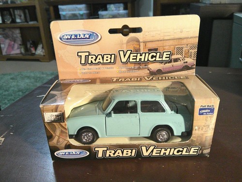 Welly trabi vehicle pull - welly, back