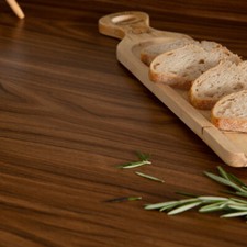 Self Adhesive Vinyl Wrap Film for Kitchen Doors & Worktops dc fix Walnut Medium