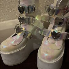 demonia boots size 4