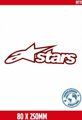 Alpinestars 250mm decal - 80, x