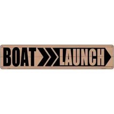 Boat Launch Right 3"x12" metal