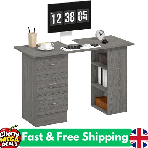 Versatile grey writing desk - versatile,