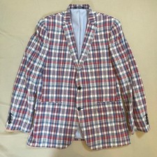 Bar III Blazer Mens 42L Red
