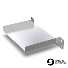 Stainless Steel Waterfall Blade Spillway for Koi Pond Weir Cascade 25mm Sides