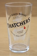 Collectable Breweriana - Thatchers Somerset Cider Pint Glass - Myrtle Farm - M19