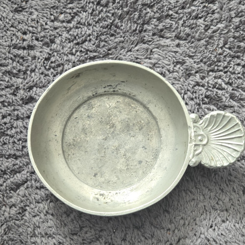 Pewter tableware dish - pewter, bowl
