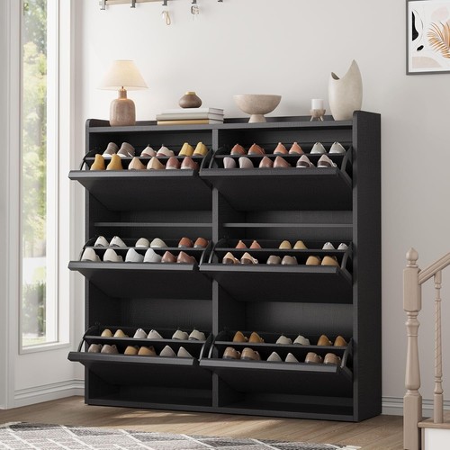 Shoe cabinet with flip - cabinet, 6