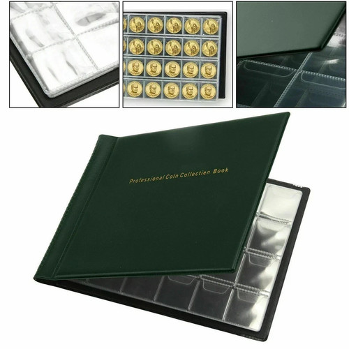 240 coin collecting album - coin,