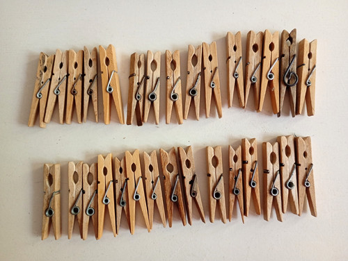 Lot vintage wooden - lot, 30