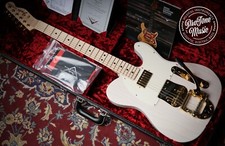 2020 Fender USA Custom Shop NOS Telecaster Masterbuilt Dennis Galuszka White Blo