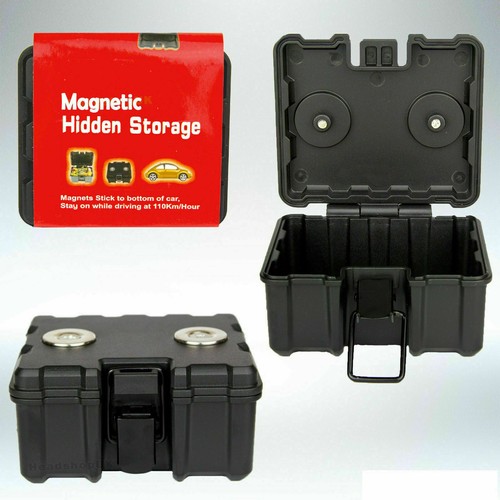 Car magnetic safe box storage - car,