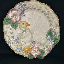 Fitz & Floyd Rhapsody duck on eggs wall plate