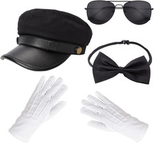 Chauffeur Costume Set Limo Hat
