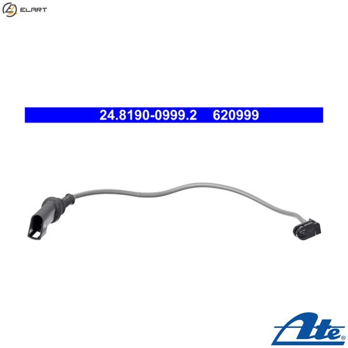 Warning contact brake - contact, pad