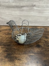 Vintage Wire Egg Gathering