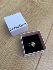 Pandora 2 x Stacking Rose