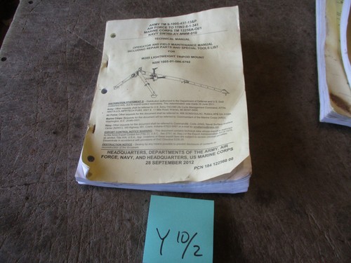 Used 1005 437 p for - used, tm-9-1005-437-13&p