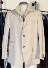 Men's CORNELIANI ID Khaki Zip