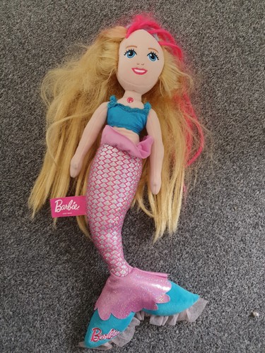 Large mermaid barbie - barbie, plush