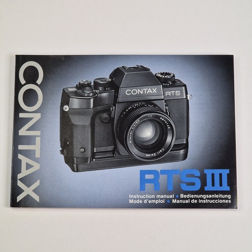 Contax rts iii - contax,