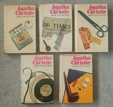 5 x Hamlyn Agatha Christie Crime Collection Hardback Books 1969-72.