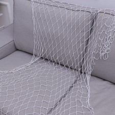  Nautical Hanging Decorations White Fishing Net Decorative Nets Netting
