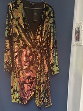 Joanna Hope  Sequin Wrap Dress
