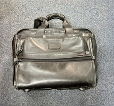 Tumi Black Leather Computer