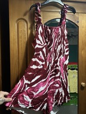 Ladies Playsuit Size 16 Tiedye