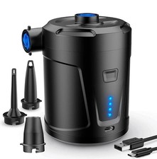 USB Portable Electric Air Pump Inflate Deflate Camping Bed Mattress Balloons