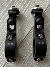 Rizoma brake & clutch fluid reservoir handlebar brackets….. part No CT457B