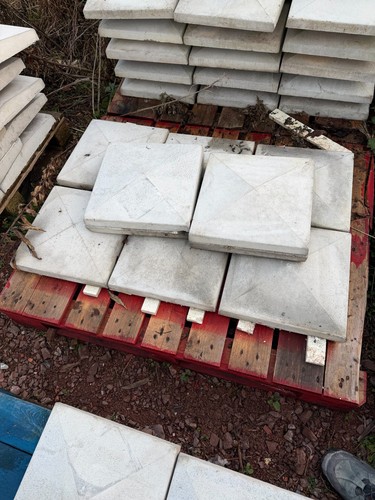 Concrete pier caps 10nr - concrete,