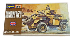 Hasegawa Mini Box 25 Humber Mk.II Armoured Car 1/72 Scale Plastic Model Kit MB25