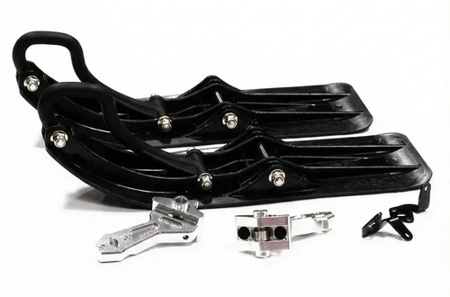 Front sled ski attachment set - ski,