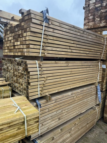 New treated timber - •new•, /